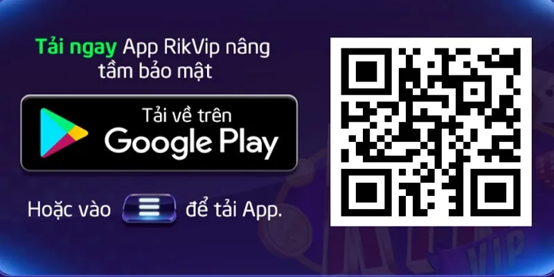 Các tính năng chính khi tải app Rik Vip Android