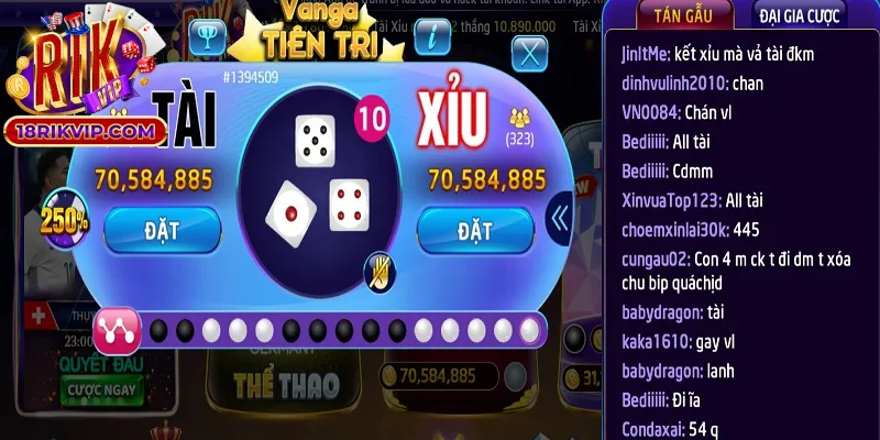 Chiến thuật và kinh nghiệm chơi Rikvip game tài xỉu