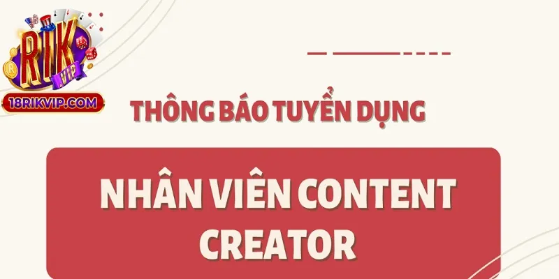 Yêu cầu và kỹ năng Rikvip tuyển dụng content online