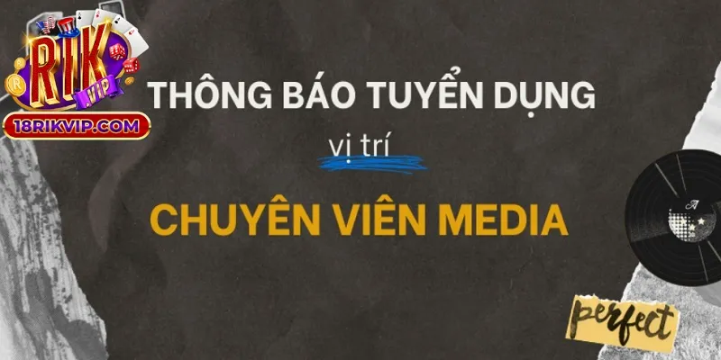 Yêu cầu và kỹ năng Rikvip tuyển dụng media